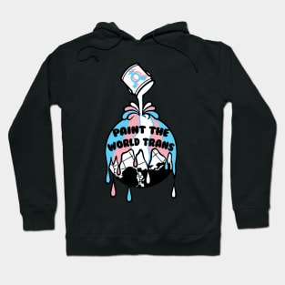 paint the world trans Hoodie